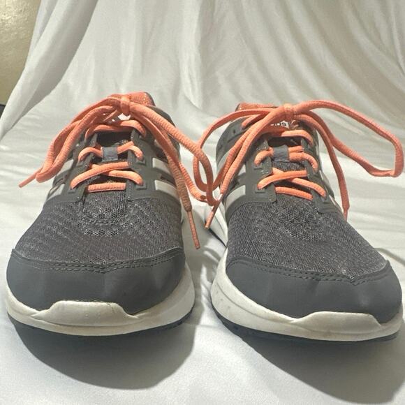 Adidas Adiprene+ running sneakers womens size 10 grey & orange # 111117819 - Picture 4 of 11